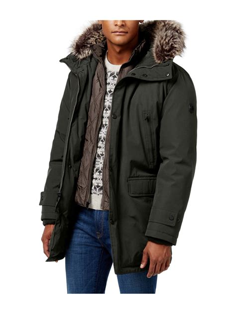 michael kors recycled jacket men's|Michael Kors winter coats clearance.